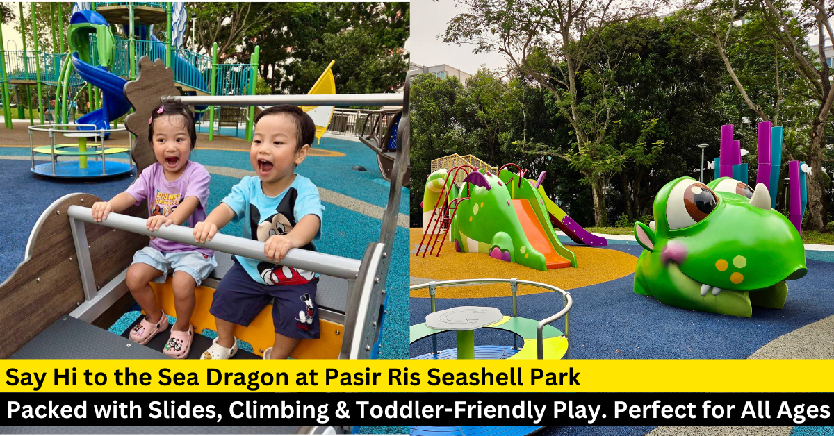 Pasir Ris Seashell Park: Check Out a Sea Dragon-Themed Playground