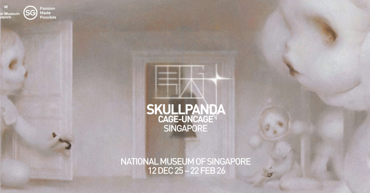 Explore Art Through the SKULLPANDA CAGE-UNCAGE Showcase at National Museum of Singapore