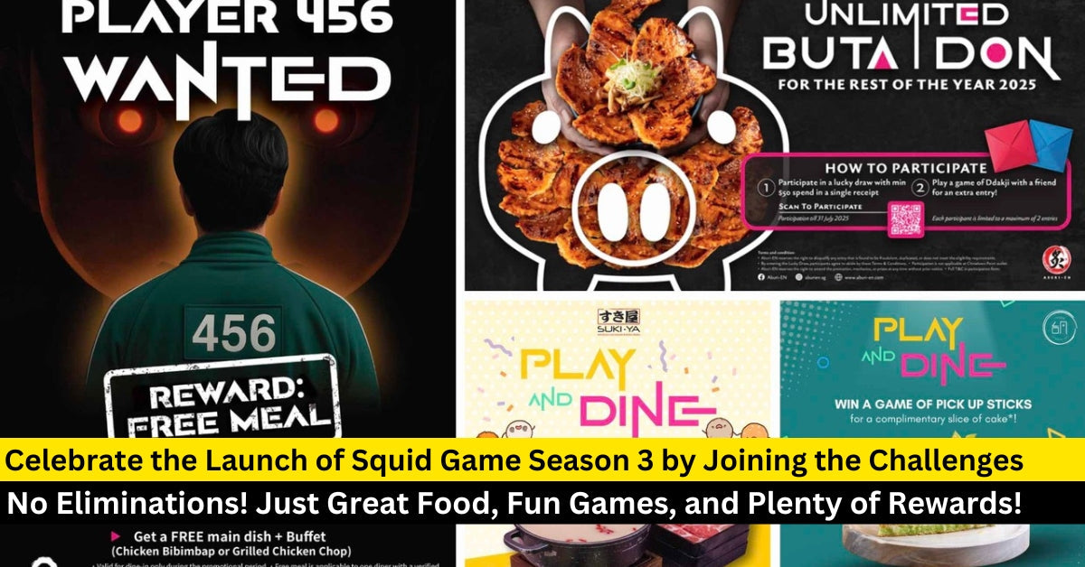 Play These 6 Squid Game-Inspired Challenges to Win and Eat for Free