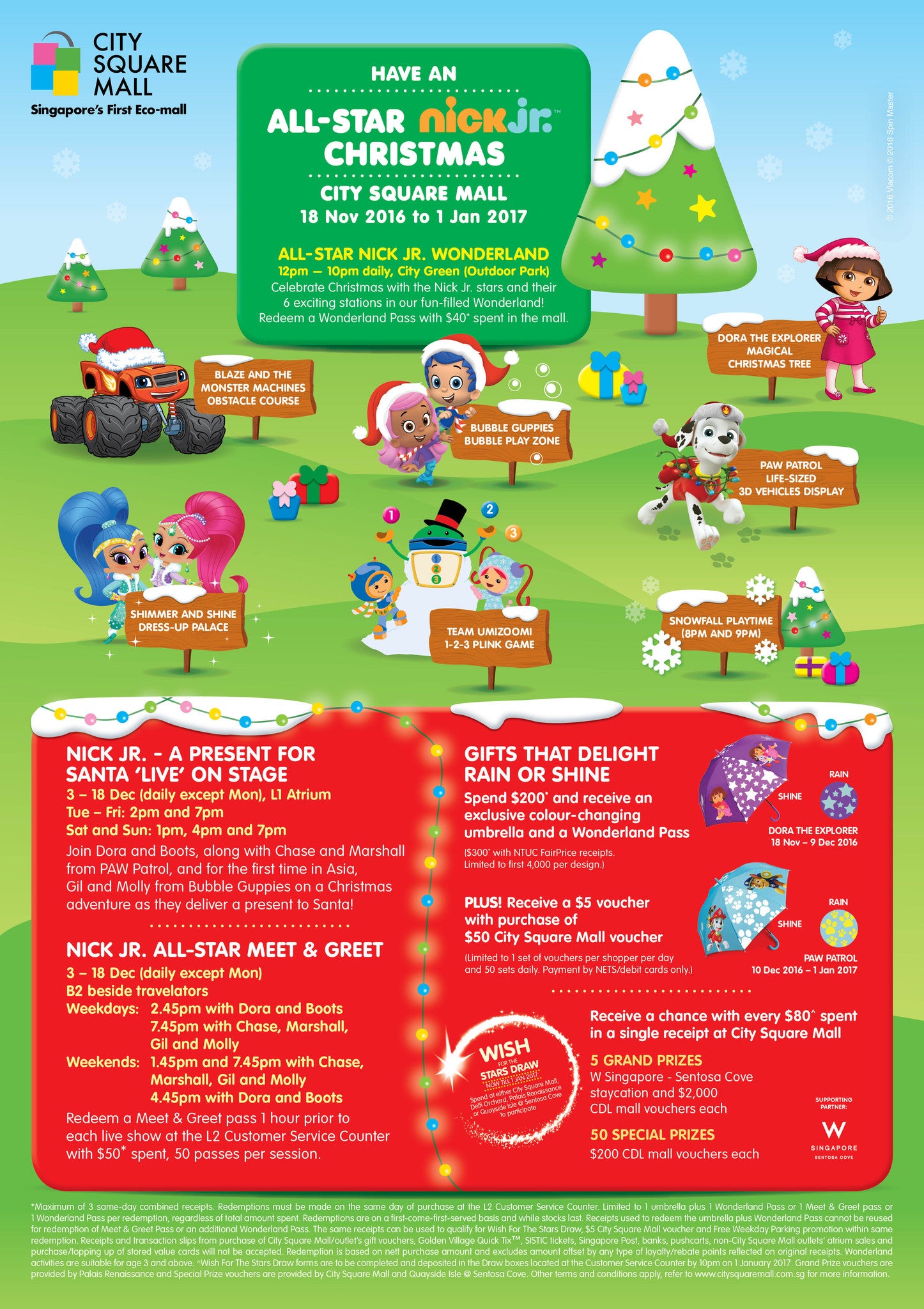 Things to do this Weekend - All Star Nick Jr, Wonderland @ City Square Mall - BYKidO