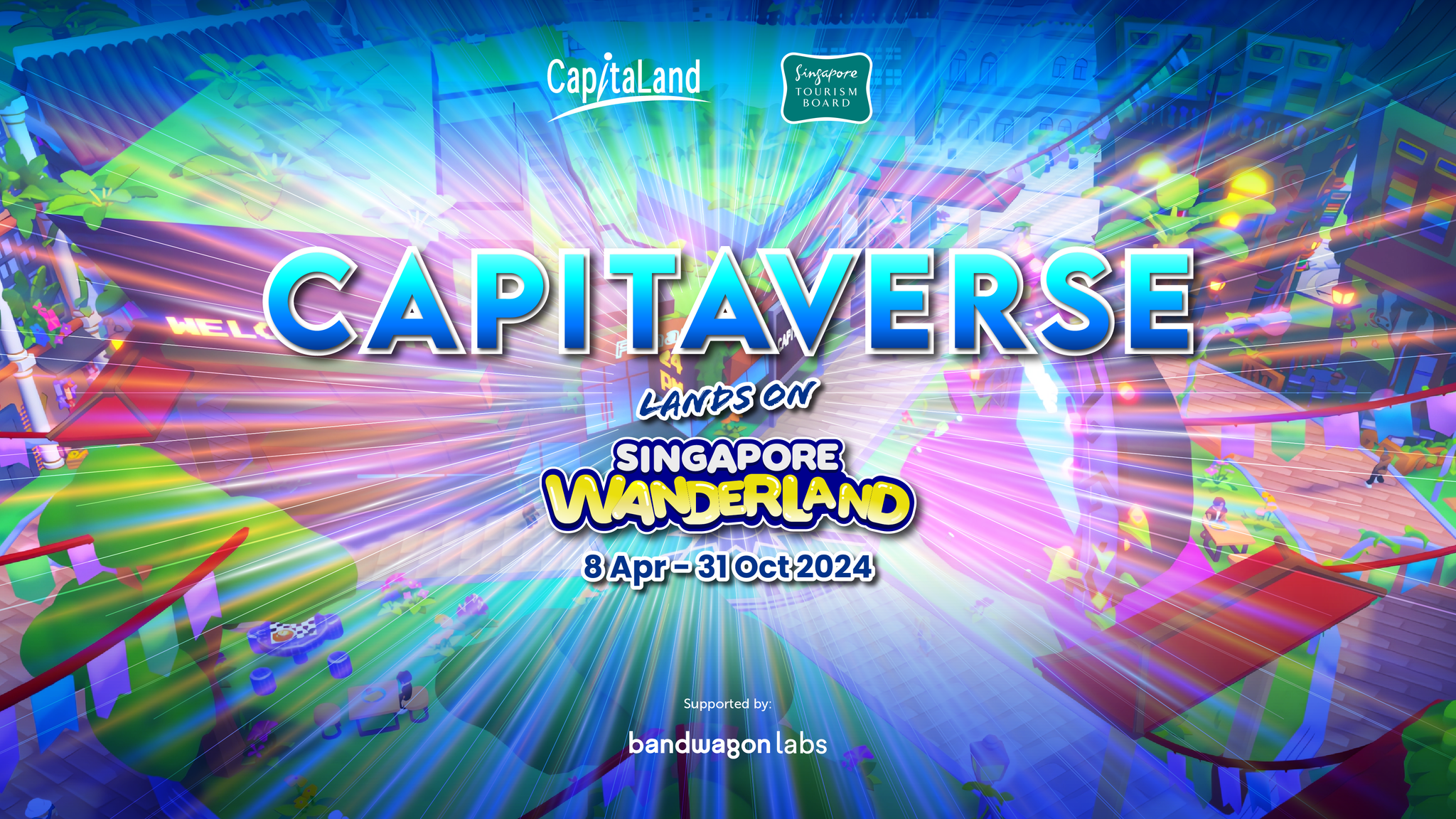 CapitaVerse - CapitaLand’s Iconic 24-hour Experiential Party on the Metaverse is Back!