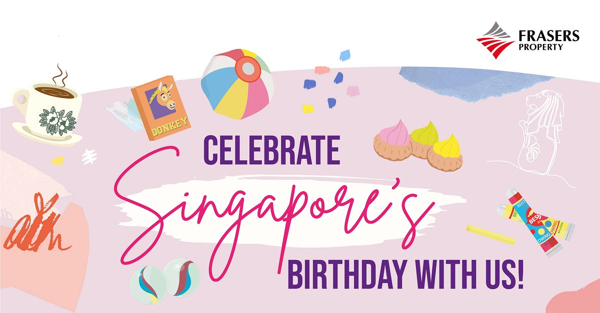 Malls of Frasers Property Celebrates National Day with SG58 Activities and Rewards
