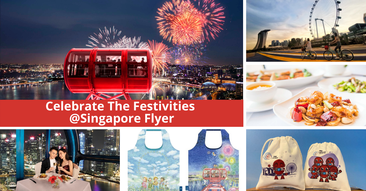 Be In High Spirits Celebrating The Festivities At Singapore Flyer