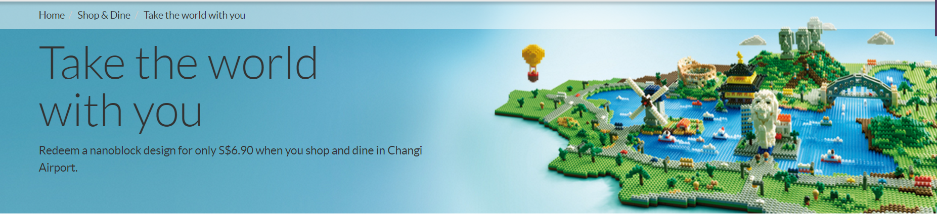 Things to do this Weekend: Visit the nanoblock Pop-up Museum @ Changi Airport