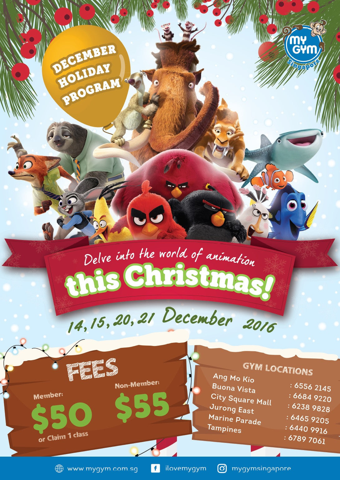 Things to do this Weekend - My Gym Christmas Program!