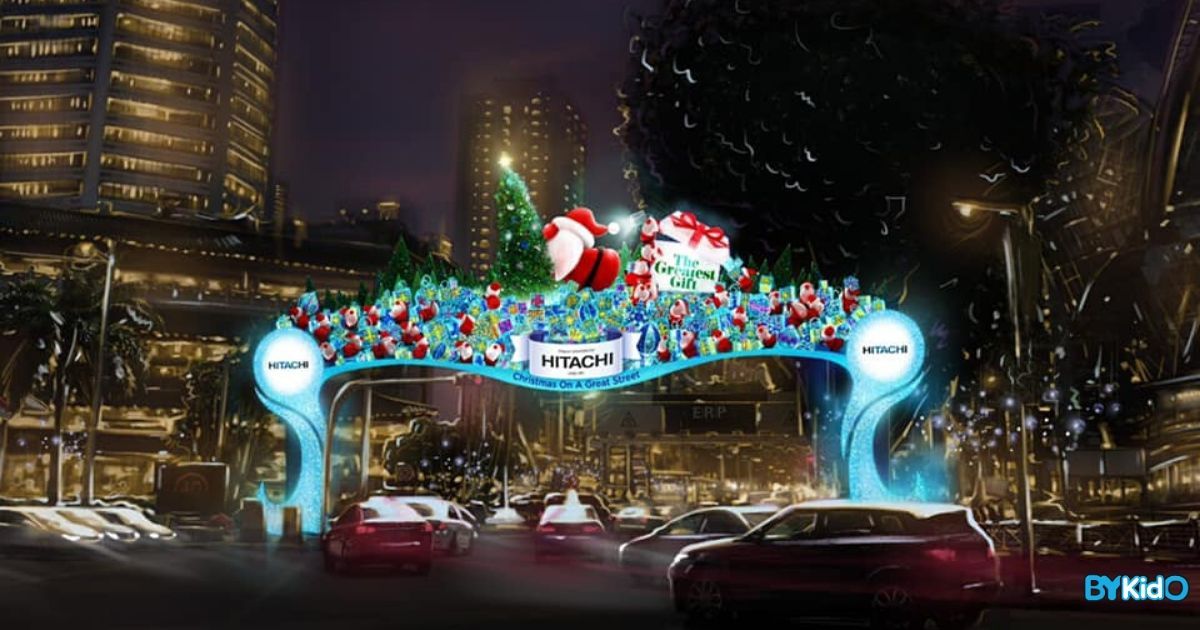 Christmas on A Great Street | Rides, Treats, Live Acts, & Dazzling Decors! - BYKidO