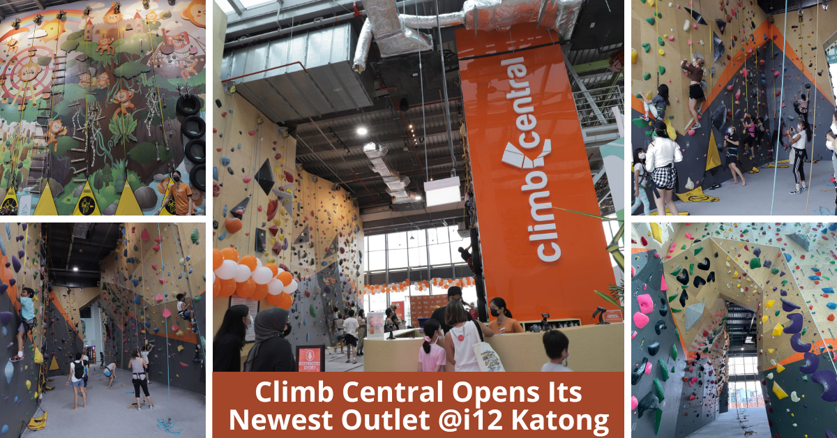 Climb Central Opens Its Newest Outlet At The Newly Revamped i12 Katong - BYKidO