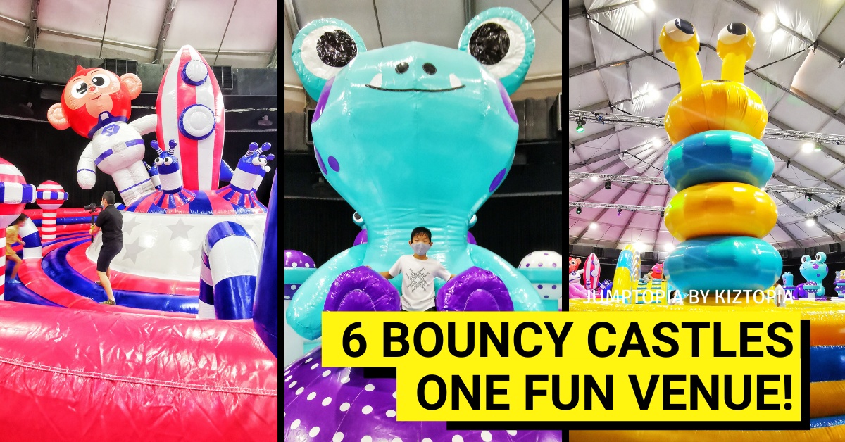 Jumptopia - A Bouncy Castle Event @ D'Marquee in Downtown East | Kiztopia