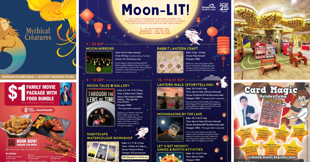 The Best Things To Do With Kids In Singapore This Week (30 Aug - 5 Sep 2021)