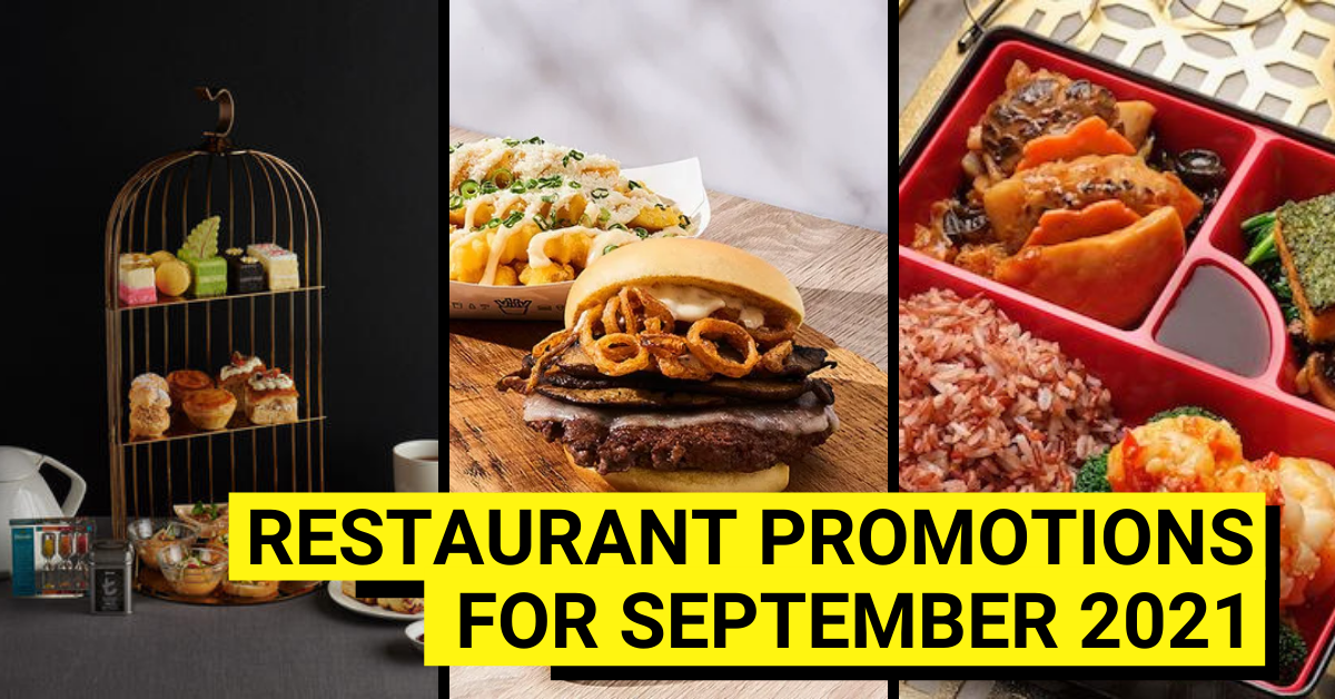 Restaurant Promotions and Dining Deals in September 2021