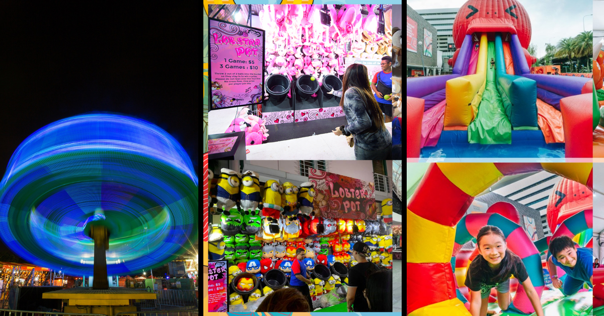 Carnival Games, Rides and Dino Inflatable Park @ Downtown East