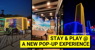SG Hotel on Wheels (SHOW), Pop-up Container Hotel At Downtown East!