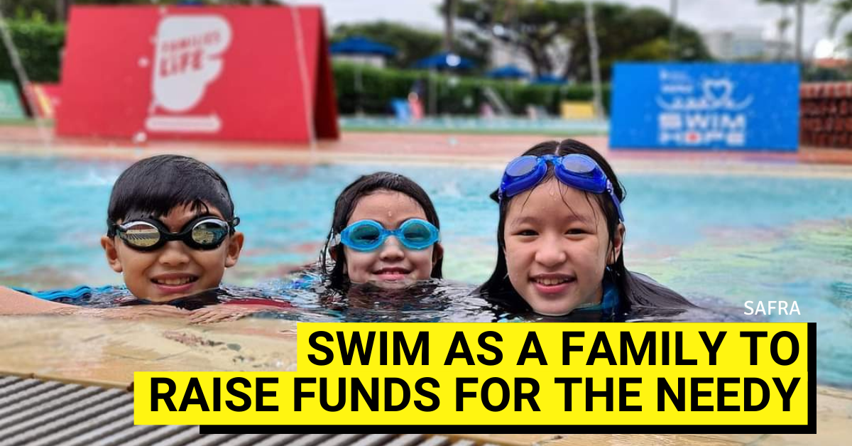 Liberty SAFRA Swim For Hope 2021 - Swim As A Family & Raise Funds! - BYKidO
