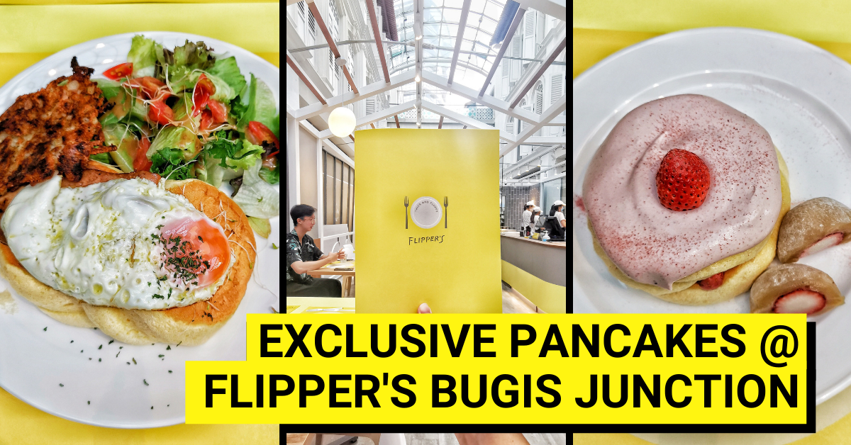 FLIPPER'S Pancake Opens 2nd Outlet At Bugis Junction - BYKidO