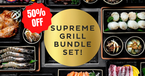 Enjoy 50% Off Seoul Garden Supreme Grill Bundle!