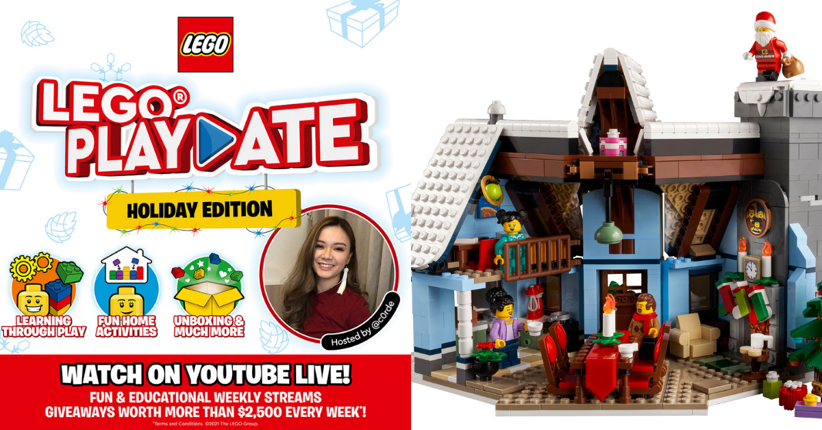 Live-Streamed Build-Along Workshops And LEGO Gift Ideas This Christmas Season