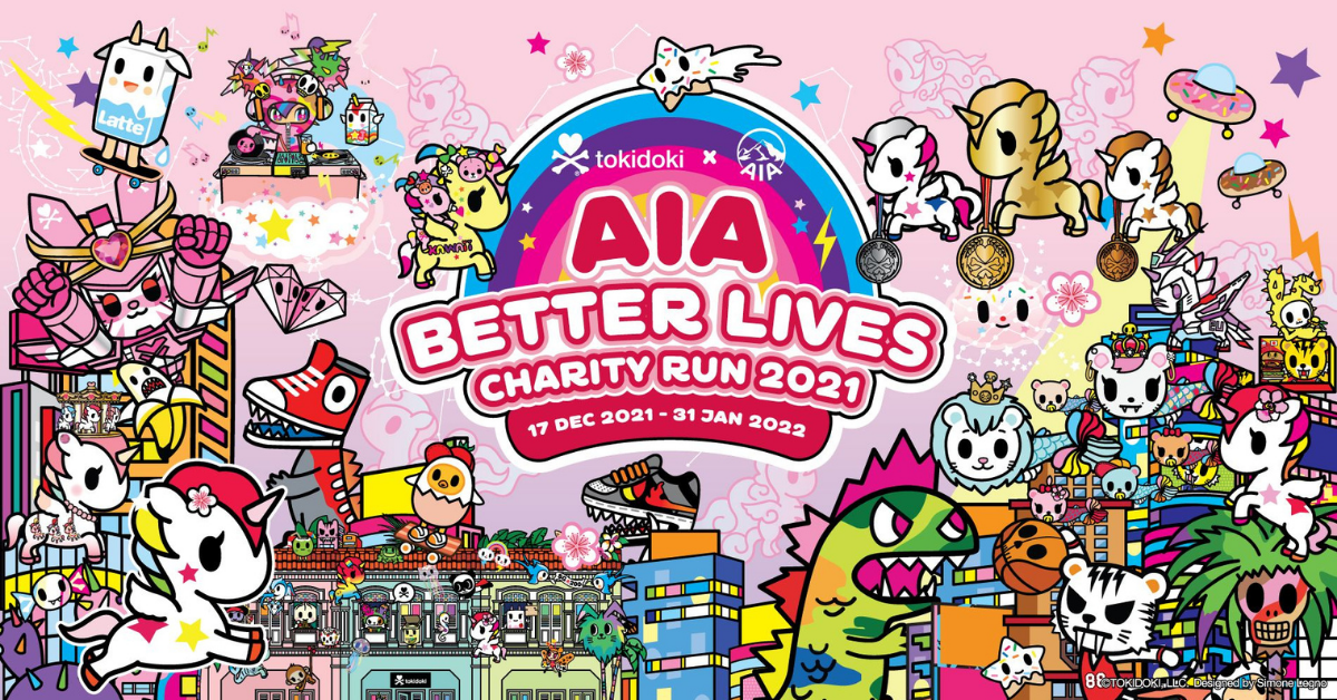 tokidoki x AIA Better Lives Charity Run - BYKidO