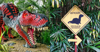 Discover Asia’s First Brickosaurs World at Singapore Zoo and River Wonders