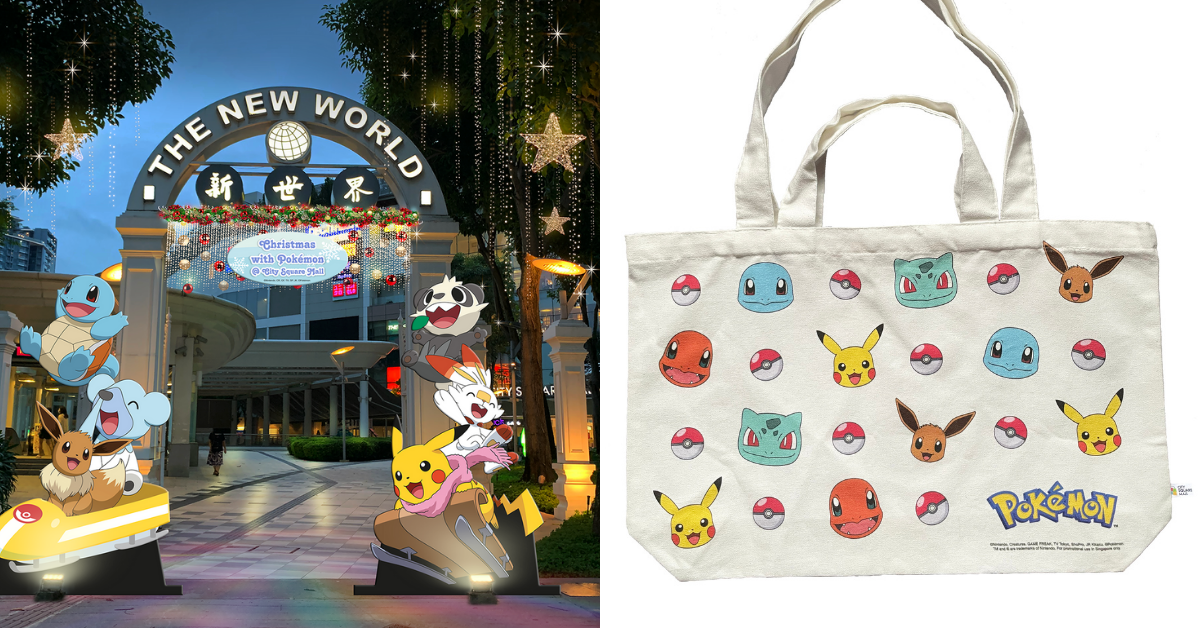 Have a Jolly Pokémon Winter at City Square Mall this Christmas!