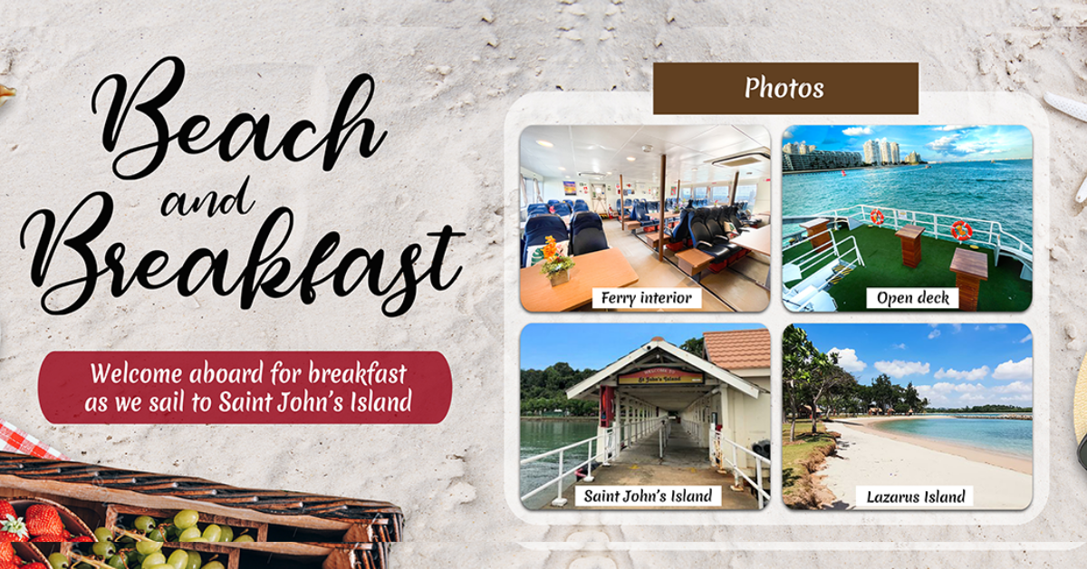 Beach & Breakfast Ferry Experience To St. John and Lazarus Island - BYKidO