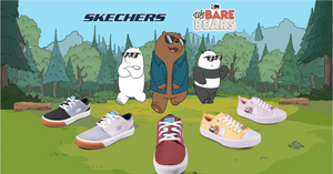 New SKECHERS X We Bare Bears Sneakers And Apparel Collection