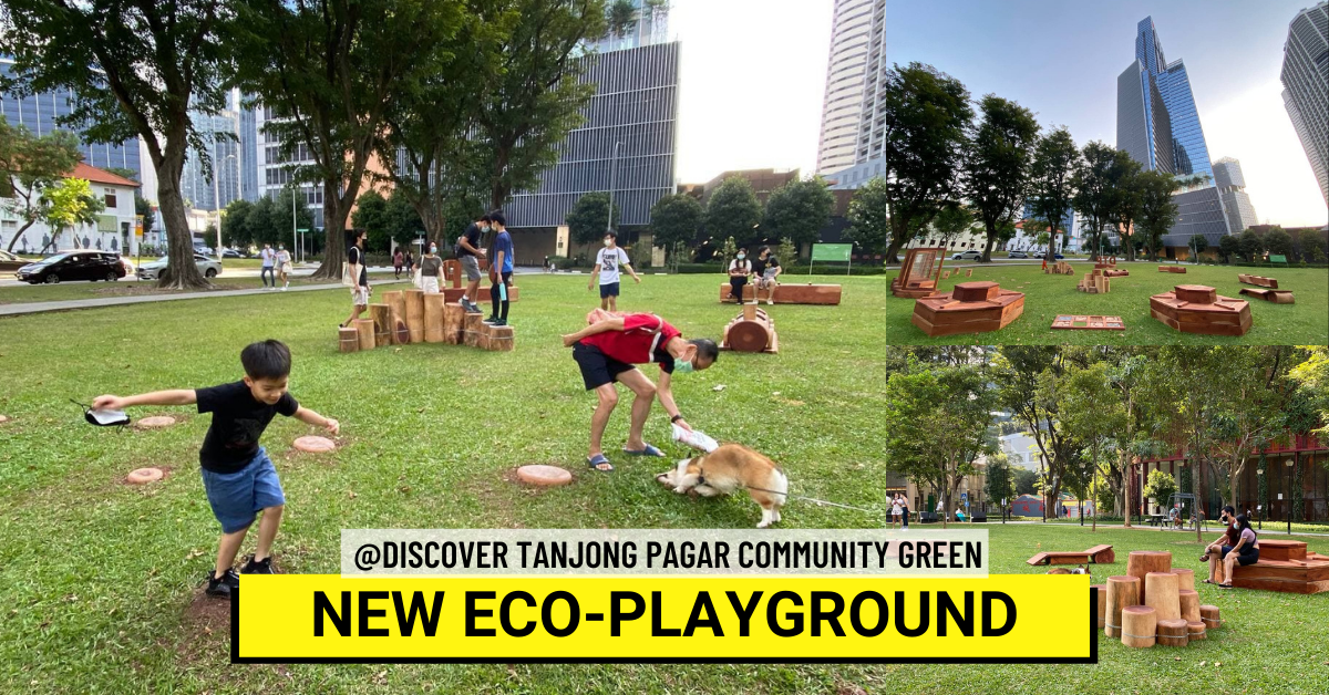 Eco-Playground At Tanjong Pagar - A New Place To Play (Pets Allowed Too)