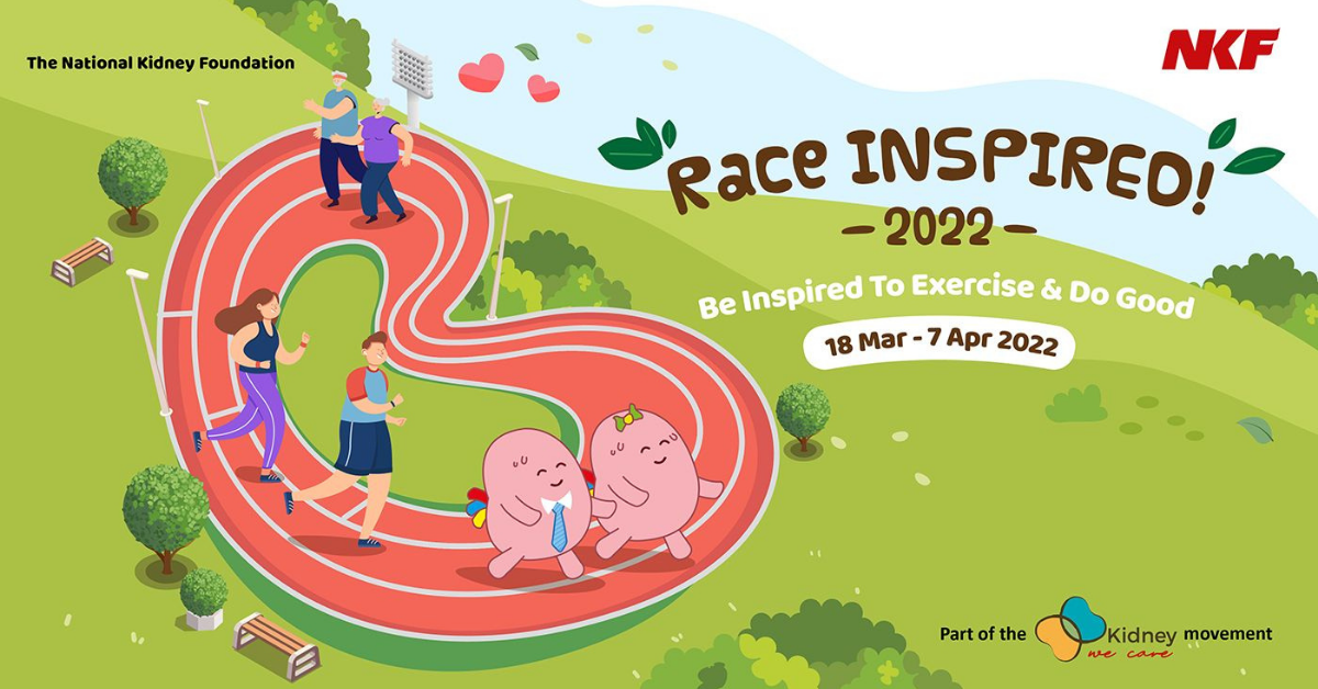 NKF Race Inspired 2022 - Exercise And Do Good!