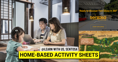 Learn With Sentosa - Activity Sheets & Virtual Learning Journeys For Families
