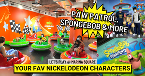 The World Of Nickelodeon at Marina Square From 26 Feb to 19 Jun 2022