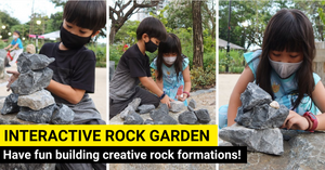Bedok Reservoir Park Therapeutic Garden With Interactive Rock Garden