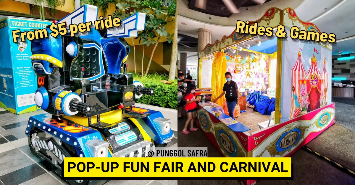 Fun Fair, Carnival Games and Booth Pop-up at SAFRA Punggol - BYKidO