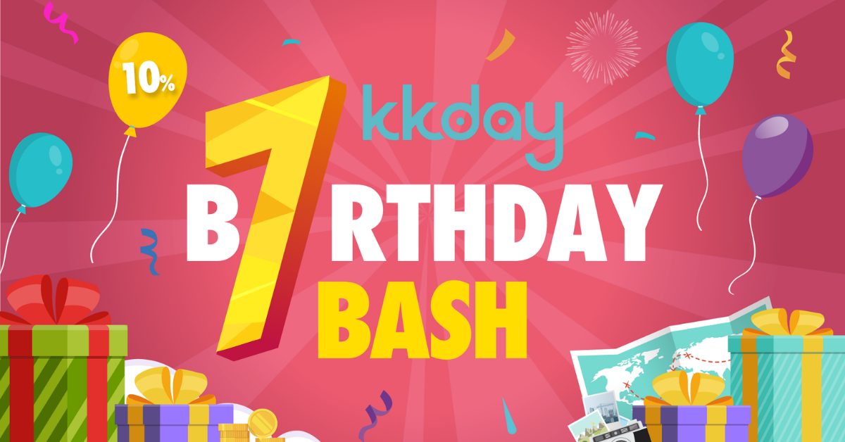 1-for-1 Travel Deals & More At KKday's 7th Birthday!