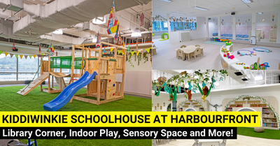 KiddiWinkie Schoolhouse at Harbourfront: A Fresh New Look with Indoor Playground, Sensory Space, Rock Climbing Wall & More!