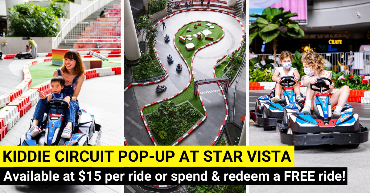 Kids Can Race At The Star Vista From Now Till 10 July 2022! - BYKidO