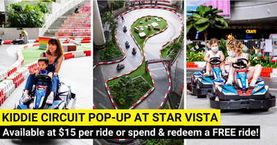 Kids Can Race At The Star Vista From Now Till 10 July 2022!
