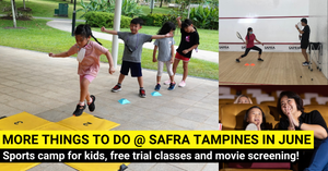 More Family Fun To-Dos At SAFRA Tampines This June Holidays!