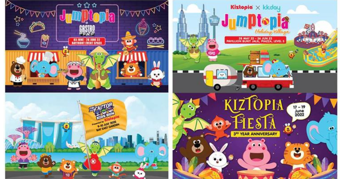 A Series Of Exciting Happenings From Kiztopia In June & July