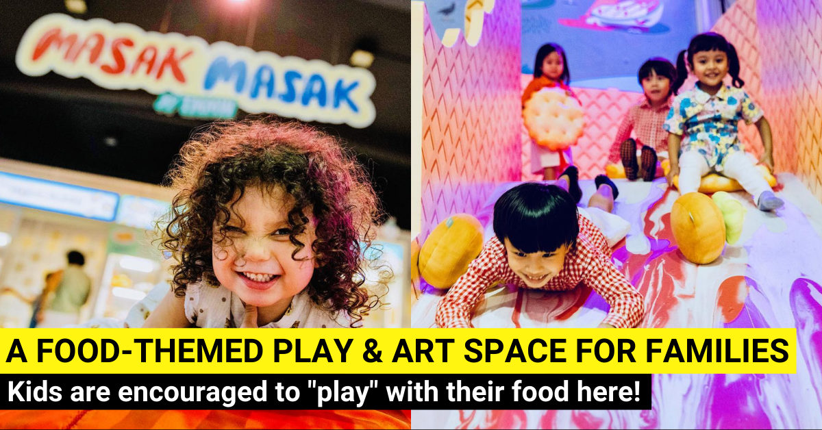 Free Access To Masak Masak At The Artground - A Food-Themed Play Space For Families