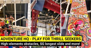 Adventure HQ: A Giant High Elements Indoor Playground For Thrill Seekers