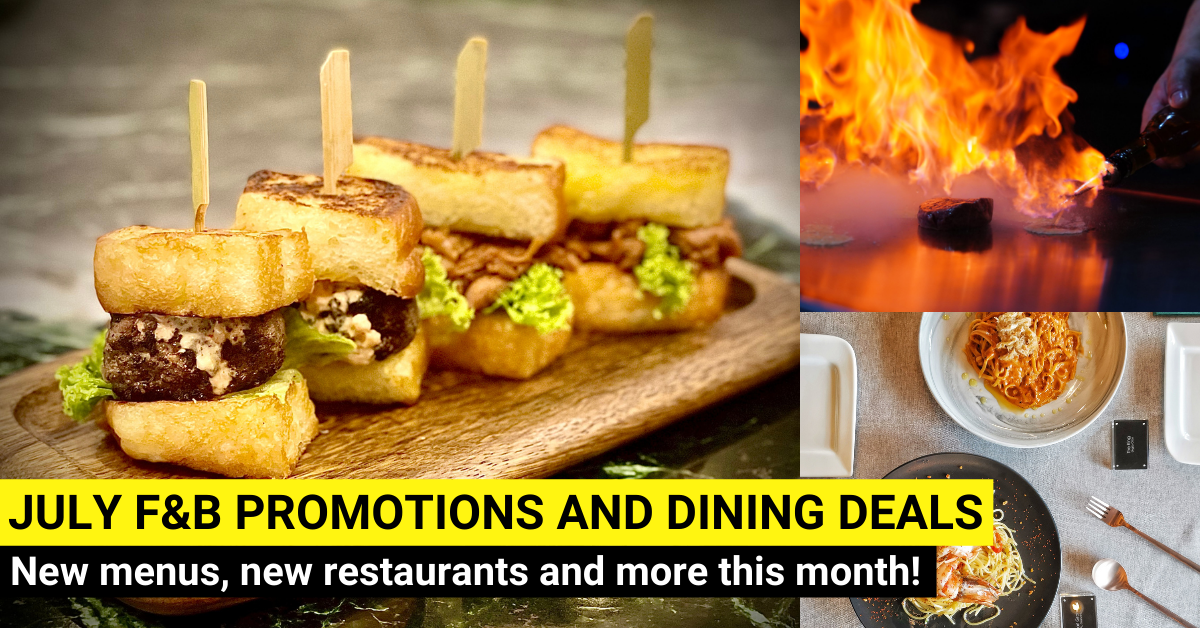 14 Restaurant Promotions and Dining Deals in July 2022 - BYKidO