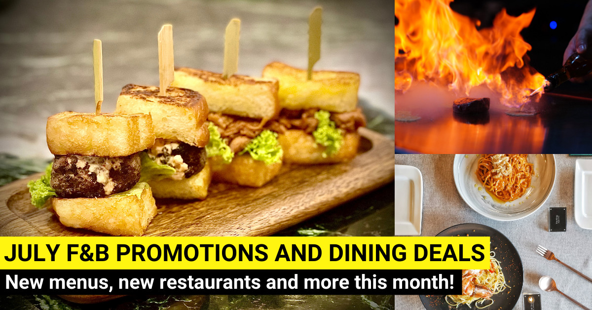 14 Restaurant Promotions and Dining Deals in July 2022