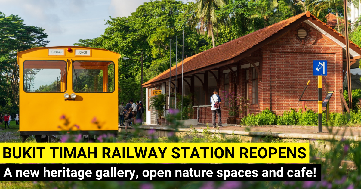 Restored Bukit Timah Railway Station Opens To Public With Heritage Gallery, Cafe and Community Spaces
