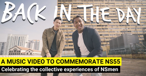 Music Video, Back In The Day, Ups the Tempo of NS55 Commemoration