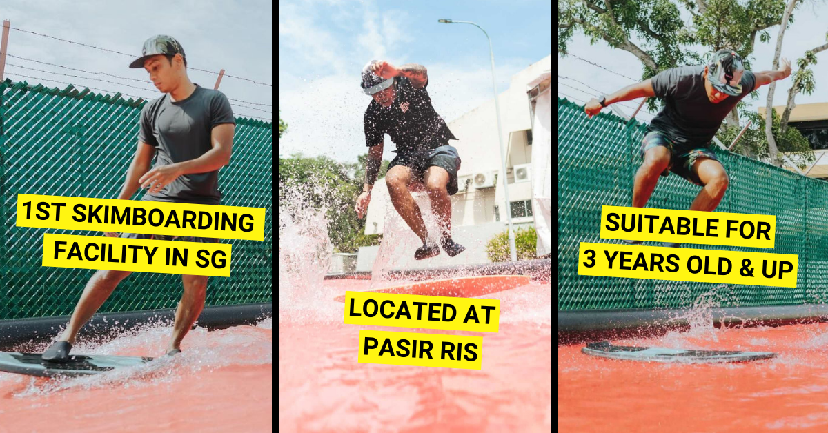 Skim Alley - Singapore's First & Only Flatland Skimboarding Pool Facility