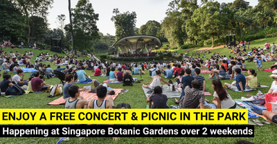 Enjoy A Free Musical Concert & Picnic At The Singapore Botanic Gardens