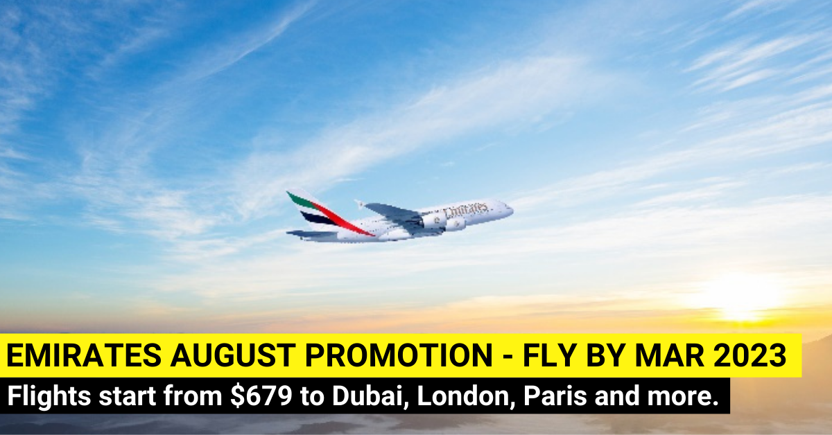 Emirates’ Special Fares to Dubai, London, Paris, & More From $679