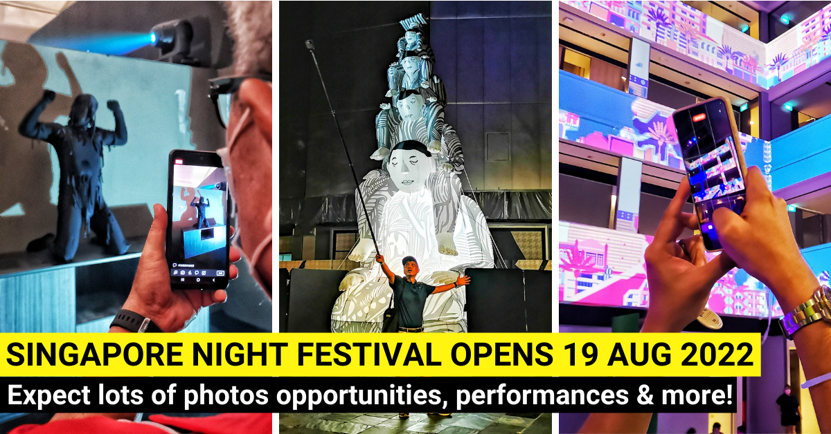 The Singapore Night Festival Opens on 19 Aug With Over 55 Programmes