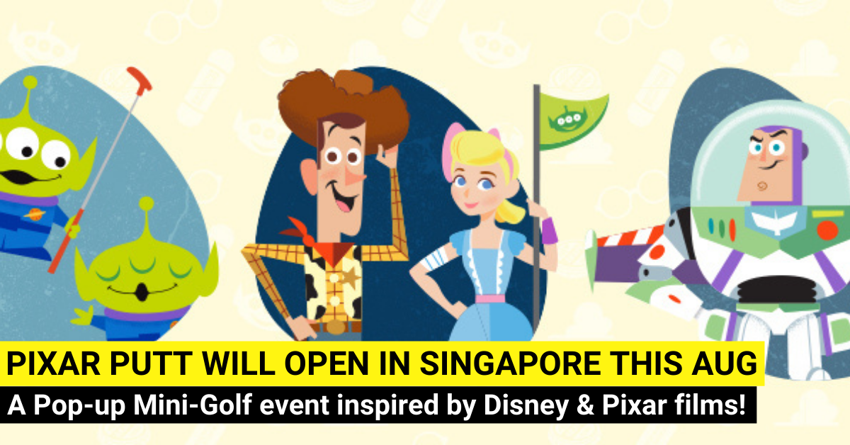 Pixar Putt, A Disney & Pixar Pop-up Mini-Golf Event Is Happening At Marina Bay Sands, Singapore!