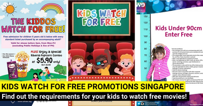 Kids Watch Free Movies - Golden Village, Shaw and WE Cinemas (Updated 2023)