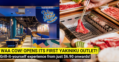 Waa Cow! First Yakiniku Outlet At Serangoon Gardens | Grill-it-yourself Experience from $6.90!